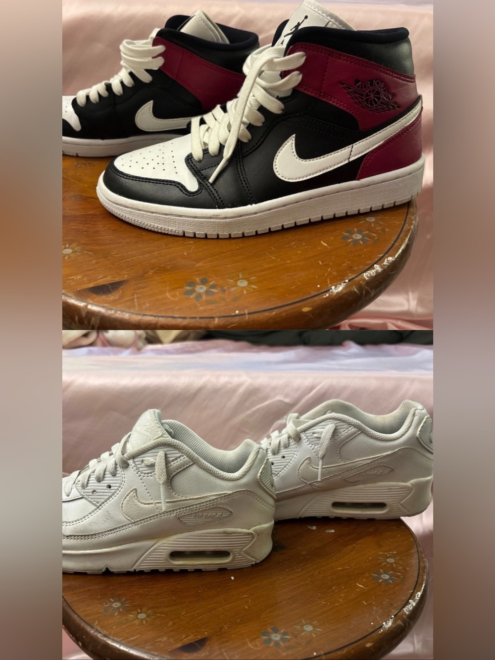 Jordan’s (7.5) & Nike Air Maxs (5.5)